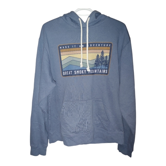 Comfy Blue Hoodie - Picture 1 of 6
